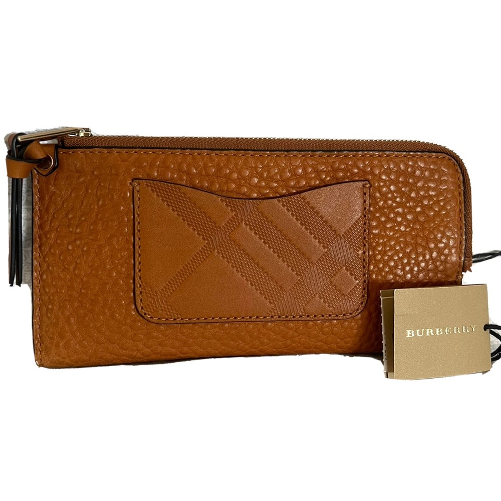 Burberry Tan Leather Wallet